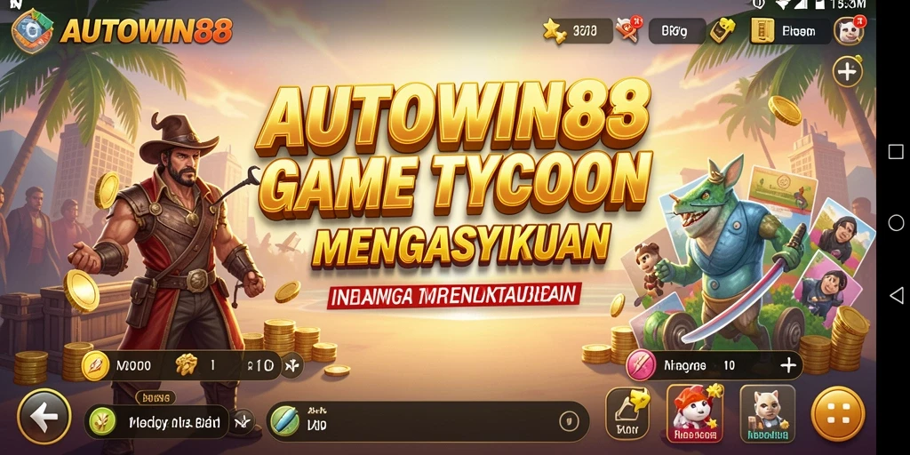 Tampilan gameplay yang seru dan strategi dalam AUTOWIN88.