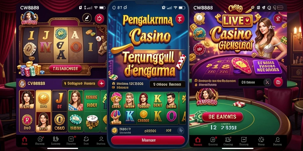 Gameplay Live Casino yang mendebarkan di CW8888.