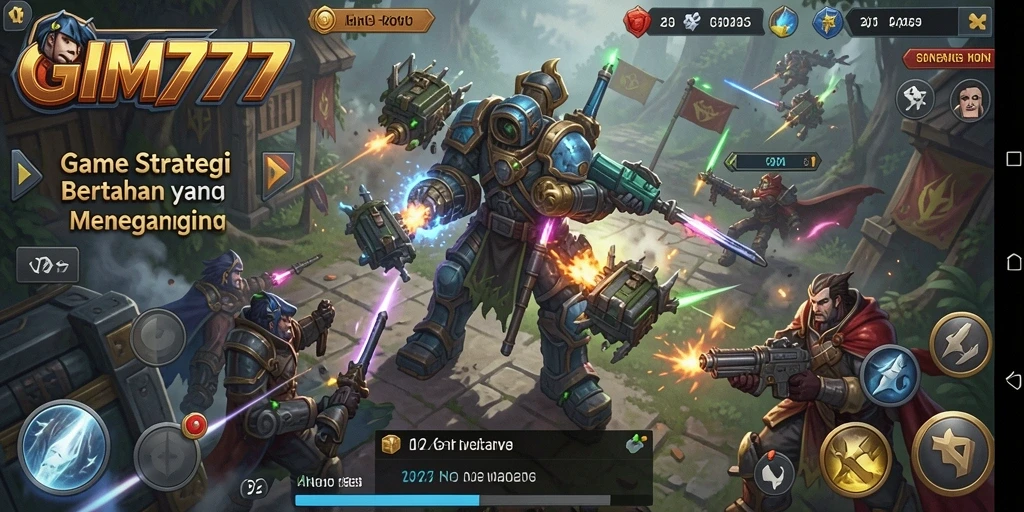 Tampilan luar biasa dari gameplay GIM777 yang menegangkan.