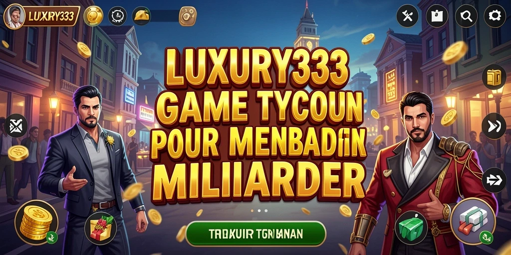 Tangkapan layar menampilkan pengalaman gameplay Tycoon yang seru di LUXURY333.
