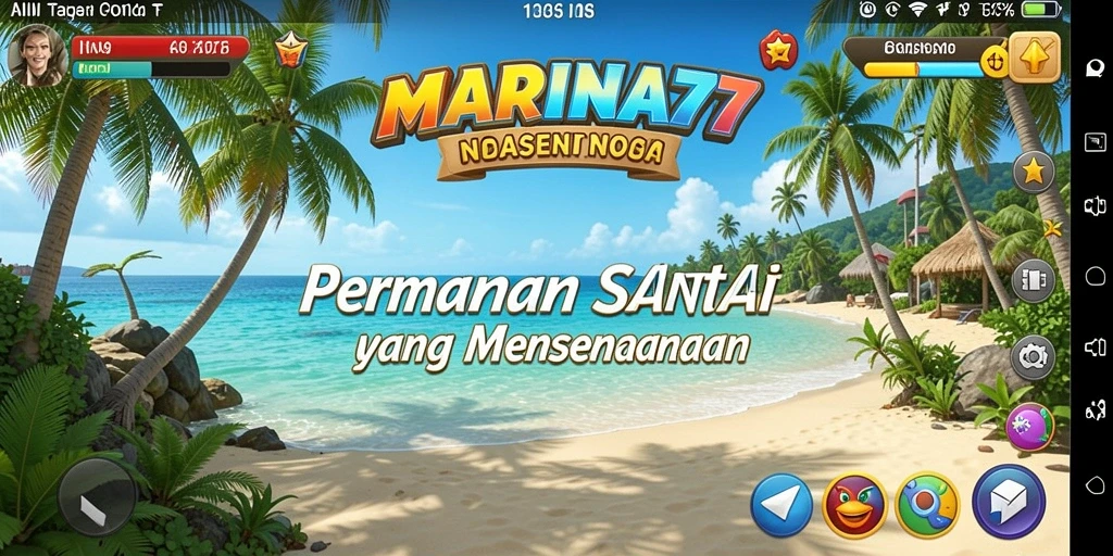 Screenshot gameplay MARINA77 yang menunjukkan petualangan seru.
