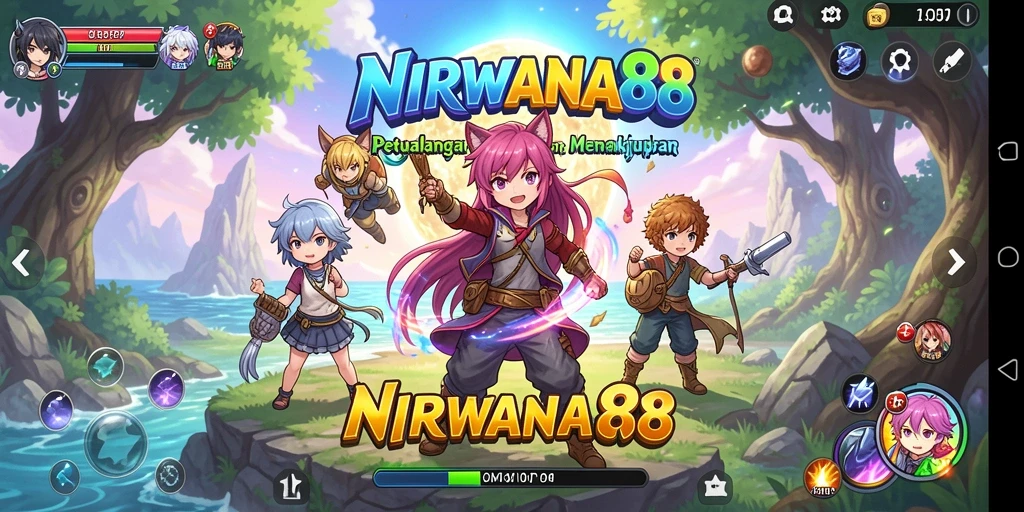 Gameplay NIRWANA88 yang penuh warna dan imersif dalam dunia Anime.
