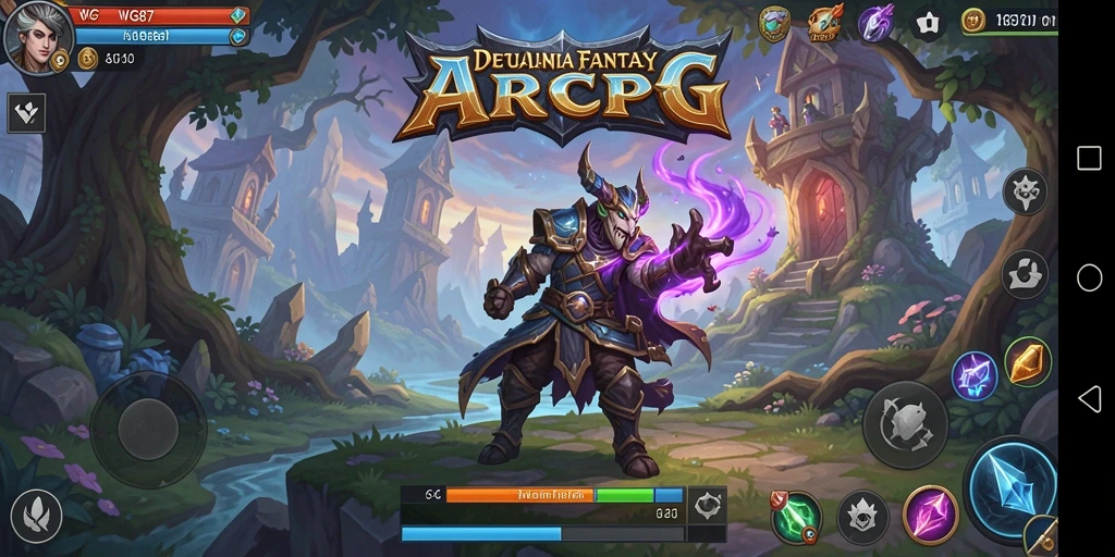 Tangkapan layar gameplay WG87 menampilkan aksi mendebarkan dalam dunia ARPG.